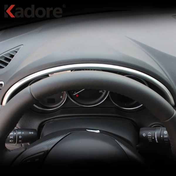 

For Mazda CX-5 CX5 2012 2013 2014 2015 ABS Matte Instrument Dashboard Panel Cover Trim Interior Car Accessories Car Sticker