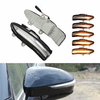 

Car LED Dynamic Turn Signal Light Side Mirror Sequential Indicator Blinker Lamp For Toyota Crown AWS210 2013- 2018 SAI 2009-2018