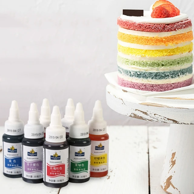 Food Coloring - 12 Color Vibrant Cake Food Coloring Set for Baking,  Cooking, Decorating and Fondant - Upgraded Liquid Concentrated Icing Food  Color