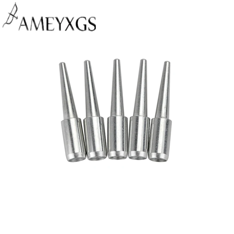 

10PCS Archery Arrowhead 138 Grain Inner Dimeter 8mm OD 10mm Sliver Broadhead Outdoor Hunting Accessories