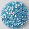 1200 pcs/Lot Blanc Couleur 5mm 3D Prune Fleur PVC Paillettes À Coudre Artisanat/Embellissement Résultats, femmes Vêtements À Coudre Accessoires ► Photo 3/6