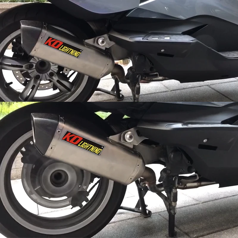 51mm Exhaust System for BMW C650GT C600 Sport 20122015 Motorcycle Exhaust Pipe Header Mid Link