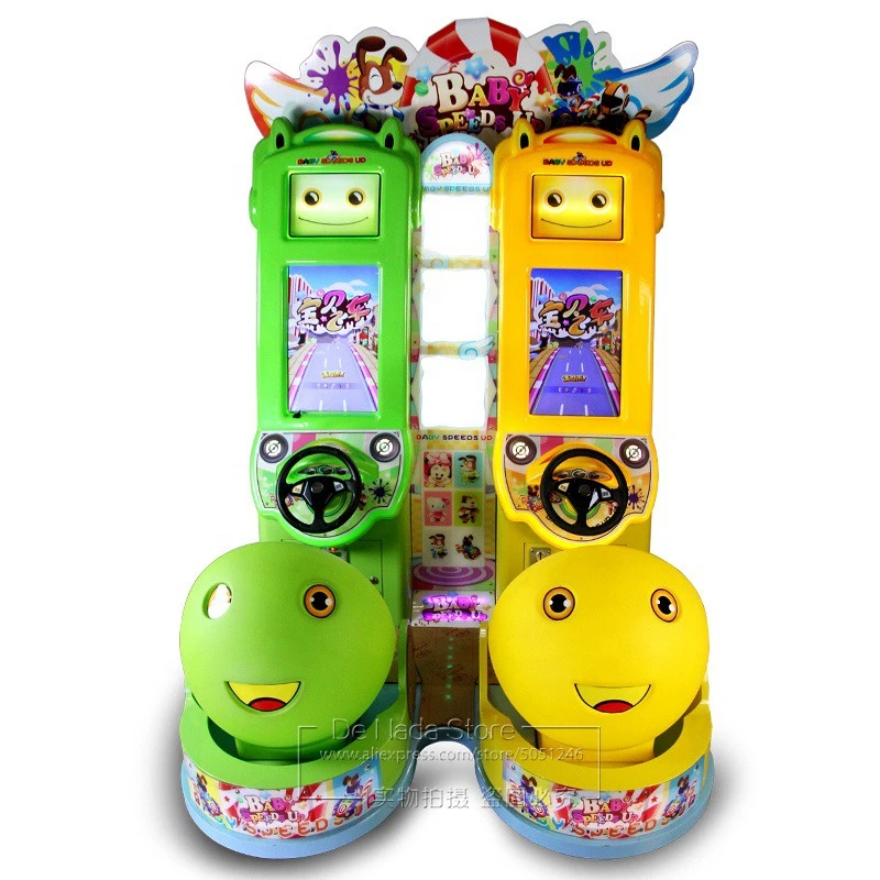 Bebe Jouer Mignon Jeux D Arcade Video Parc D Attractions Enfants Conduire Voiture Course Simulateur Machine De Jeu Aliexpress