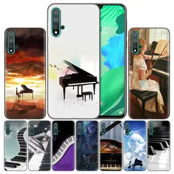 Чехол для телефона с надписью Love Music Piano для huawei Honor 8A 8C 8S 8X9X9 10 20 Pro Lite Play 20i 7C чехол ТПУ силикон Shell