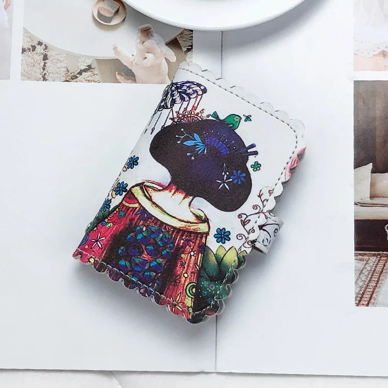cute girl APP BLOG Женская Мужская Обложка для паспорта ID держатель для кредитных визиток кошелек сумка для карт чехол Femme Carteira Mujer для документов для мужчин ts - Цвет: cute girl