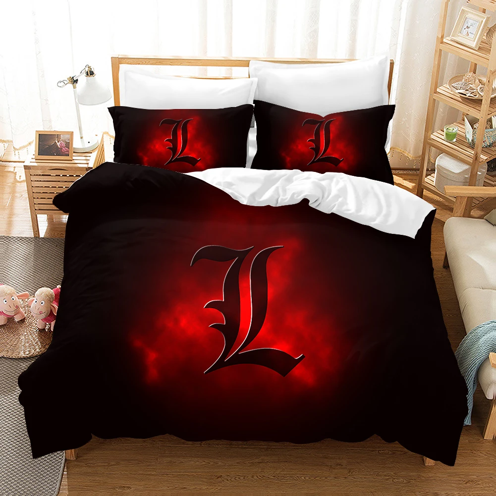 Betekenis Min Hij Death Note Beddengoed Set Japan Populaire Anime Dekbedovertrek Sets  Trooster Beddengoed Twin Koningin Koning Enkele Maat Dropshipping|Dekbed  overtrek| - AliExpress