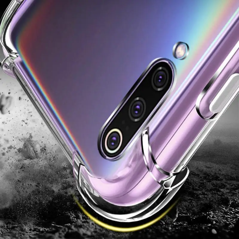Чехол для Xiaomi Redmi Note8, прозрачный чехол, противоударный, защита от падения, для Xiaomi Redmi Note7, Note6Pro, Note5 Pro, Redmi 7A, K20