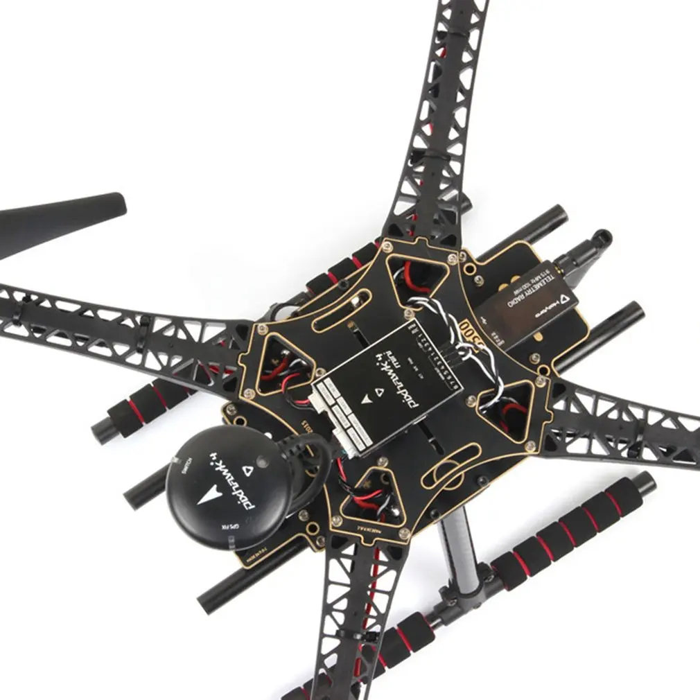 

Holybro Pixhawk 4 Mini S500 Kit 480mm Wheelbase RC Quadcopter RC Drone with Pixhawk 4 Mini Autopilot Set - 433Mhz