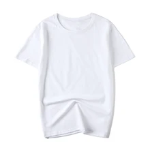 Мужские офсетные Свободные повседневные хлопковые футболки без рисунка, футболка с круглым вырезом и коротким рукавом в стиле хип-хоп, высококачественные футболки для спортзала