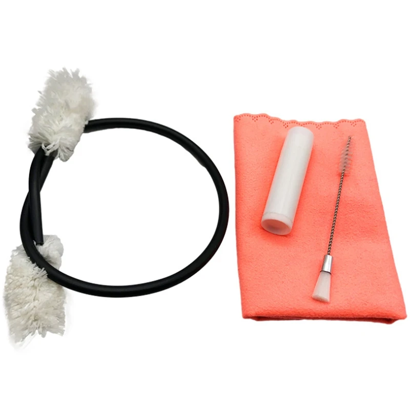 Flute Cleaning Maintenance Kit Cleaning Rod Brush Black Tube Inner Cavity Cleaning