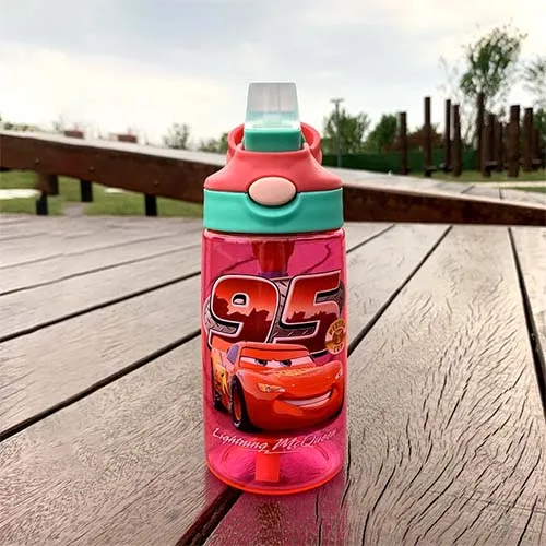 480ml 480 мл Детская кружка для кормления утолщенные дети учатся для кормления питья бутылка соломы воды обучение Детская кружка для кормления - Цвет: 480ml