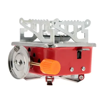 

Camping Gas Stove Portable Collapsible Outdoor Backpacking Butane Gas Picnic Stove Burner 2800W Stainless Steel