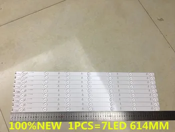 

8piece/lot NEW 32 inch universal led LCD TV backlight TV lens lamp bead 7 lamp 6V copper substrate LCD lamp strip