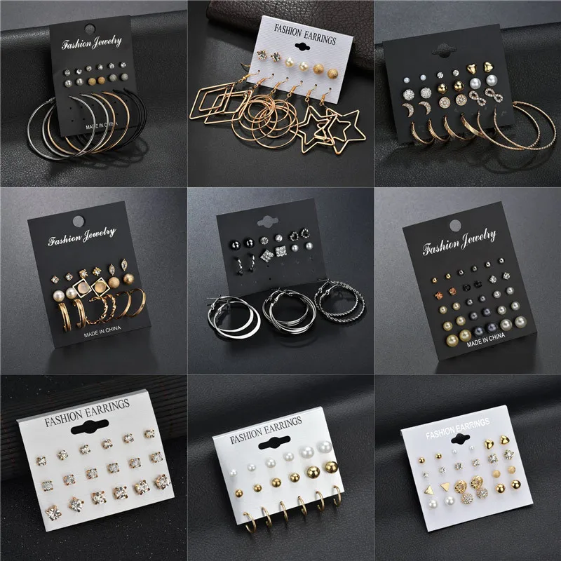 Lot De 6 épingles à Broche Et Boucles D'oreilles à Vis En Or 10k Avec Branches De Corail