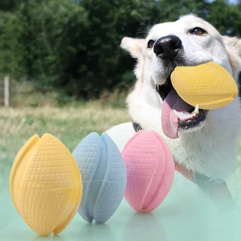 

Durable Rubber Dog Interactive Toy Pet Ball Toys Chew Toys Training Playing Supplies For Small Dogs Honden Speelgoed