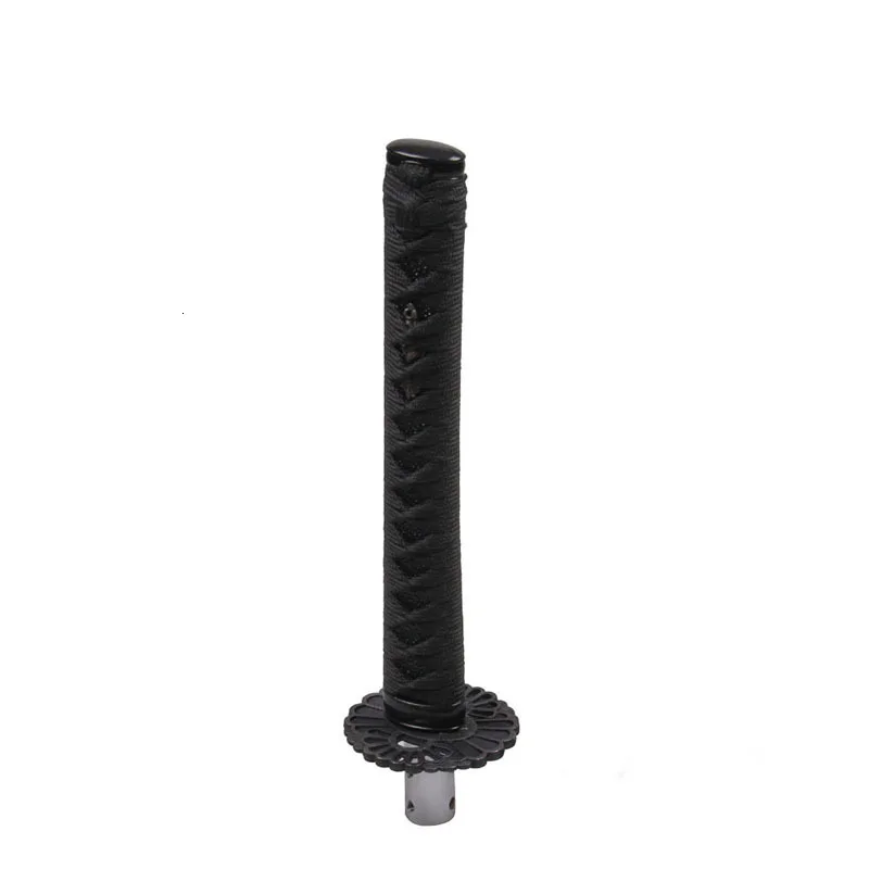 NS Modify Universal Samurai Sword Car Shift Knob Katana Metal Weighted Sport Shifter With 3 Adapter Car Accessories - Название цвета: Черный