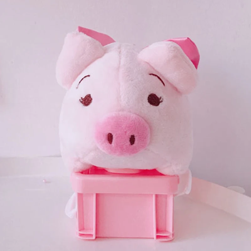 Милый мультфильм о розовой свинье плюшевая игрушка кукла автомобиль в дополнение к вкусу бамбуковый древесный уголь активированный уголь