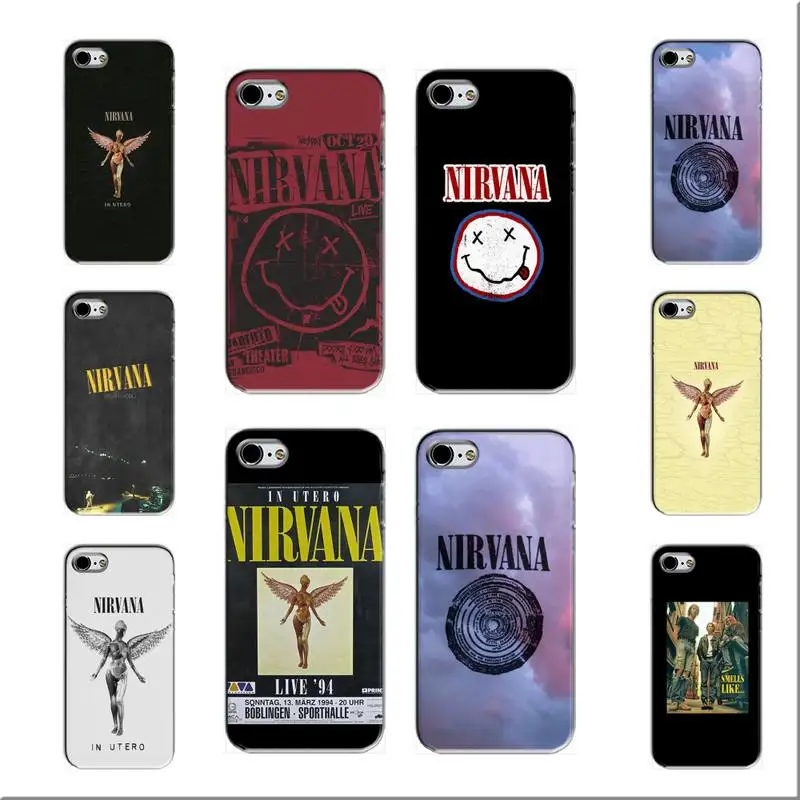 Дизайнерский трендовый бренд NIRVANA роскошный брендовый чехол чехлы carcasa
