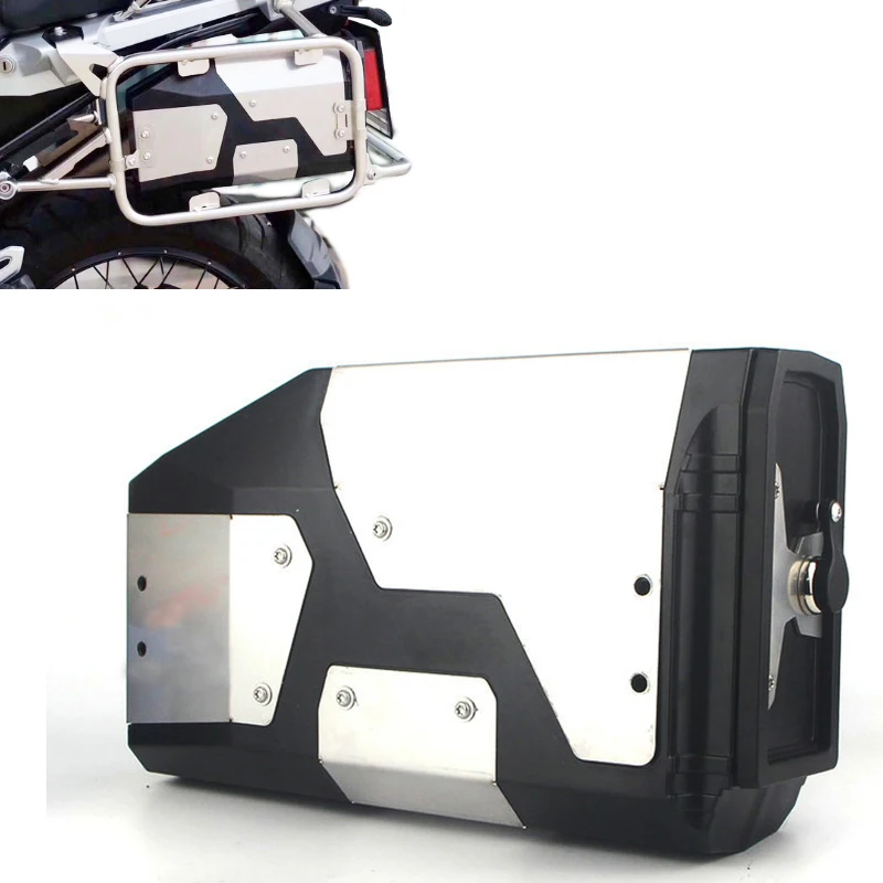 

Motorcycle Aluminum Left Side Bracket box Tool Box For BMW r1250gs r1200gs lc & adv Adventure 2004-2019