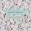1000 Pcs Disposable Fingertips Protector Gloves Rubber Non-slip Finger Cover Cots white Durable Tool 4
