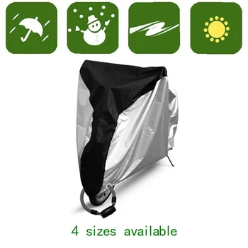 

Bicycle Cover Bike Waterproof Snow Cover Bike Rain Protector Bicycle Dust Protector with Lockhole for Mountain Road Bike