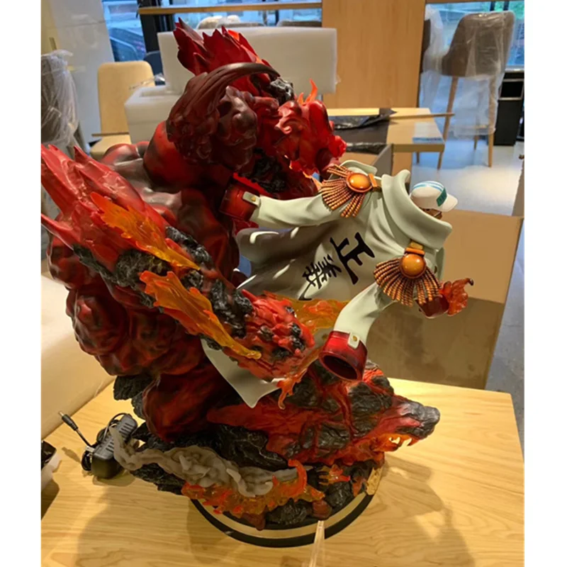 ワンピース像 3 将軍赤犬手がsakowski赤犬パンドラ赤犬gkアクションフィギュア模型玩具ボックス 60 センチメートルq219 Null Aliexpress