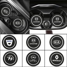 Автомобильный-Стайлинг ПВХ Нескользящая подставка силиконовый коврик чехол для интерьера подставка для Мицубиси Ниссан Киа Вольво Лексус ситроен Пежо Форд