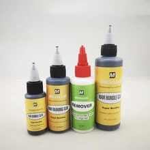 Парик для удаления клея 2 унции 1 бутылка лента для удаления волос для парика шнурка, средство для снятия накладных волос парик