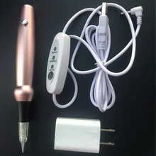 Профессиональная электрическая машинка для татуировок ручка для микроблейдинга немецкий импортированное устройство постоянный макияж бровей губ подводка для глаз насадка для татуировочной машины