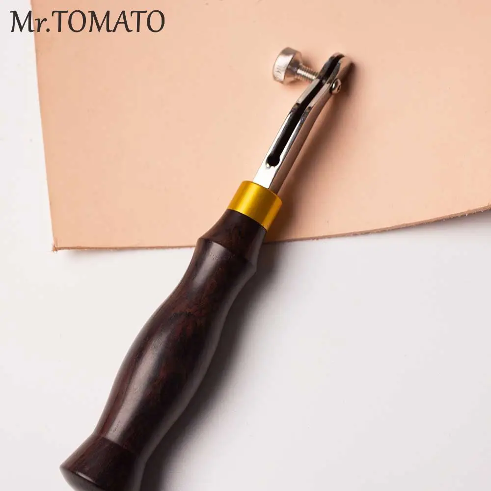 Регулируемая кромка для кожевенного ремня насадка шитья инструмент