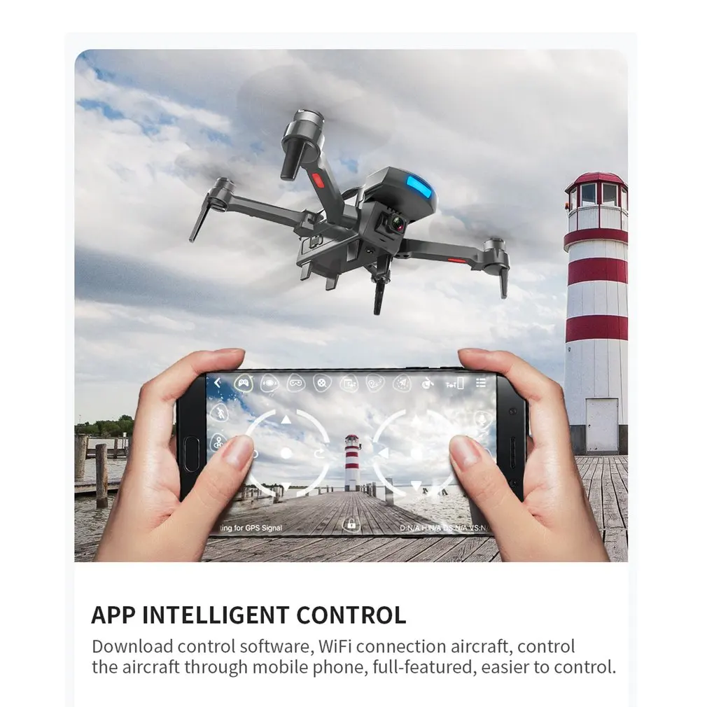 CG018 RC складной Дрон с 4K HD камерой жесты фото Дрон RC Helicoter четырехосевой самолет gps/оптический поток Дрон