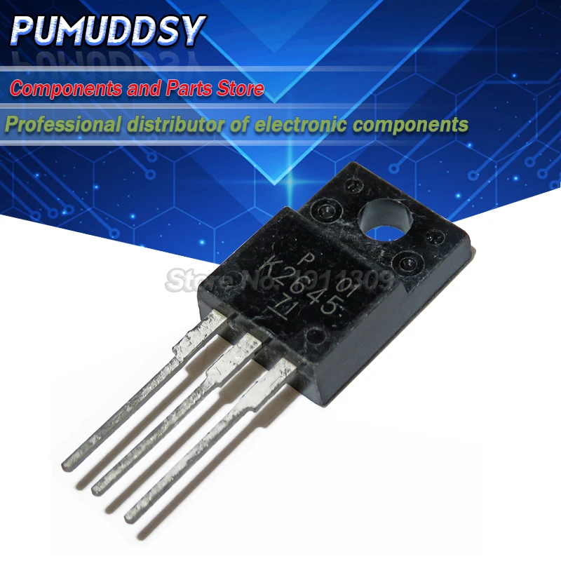 10PCS 2SK2645 TO-220F K2645 TO-220 600V 9A 1.2 TO220F MOSFET N-Channel transistor | Электронные компоненты и