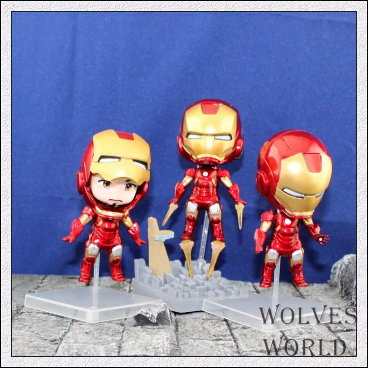 

CHILDREN'S Toy Yaya Anime Movie 3-Iron Man Red Mark Iron Man3 Garage Kit