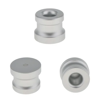 

3pcs Mens Shaving Stand Holder Safety Base Zinc Alloy For Bathroom Home Hotel Use