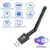Мини 600 Мбит / с USB Wifi Адаптер 5.8 ГГц+2.4 ГГц USB2.0 Приемник Беспроводная Сетевая Карта Lan Wi-Fi Высокоскоростная Антенна