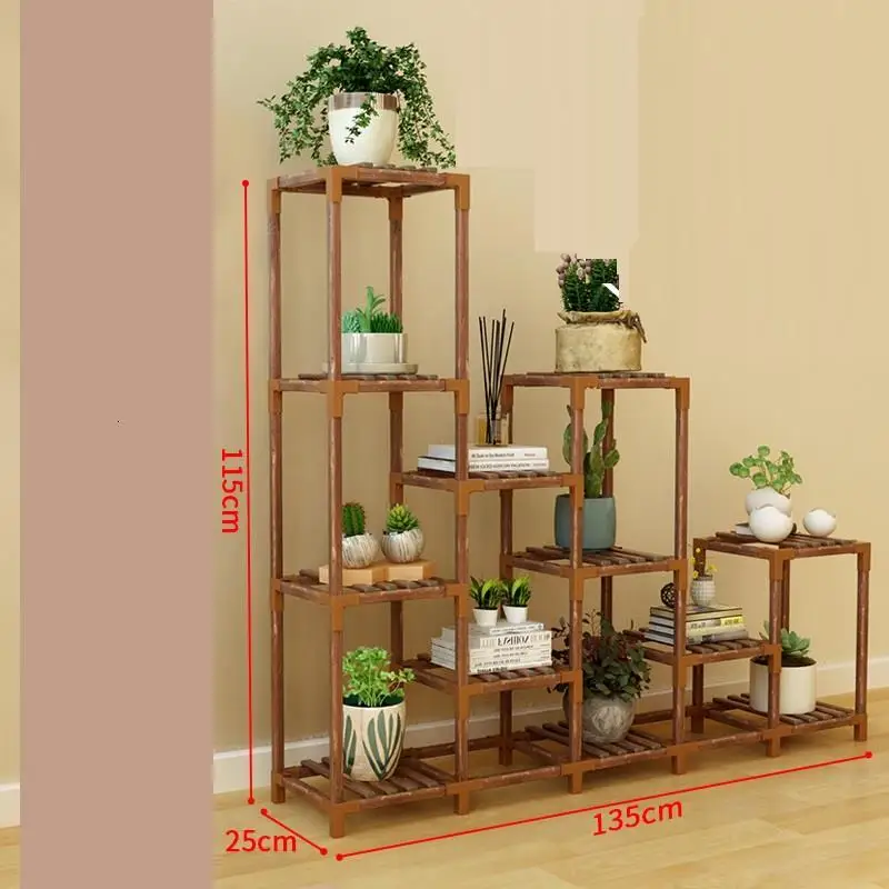 MODEL J Pour Plante садовые полки для Estanteria Para Macetas Stojaki Na Kwiaty Dekoration балкон стойка Цветочная полка завод стенд - Цвет: MODEL J