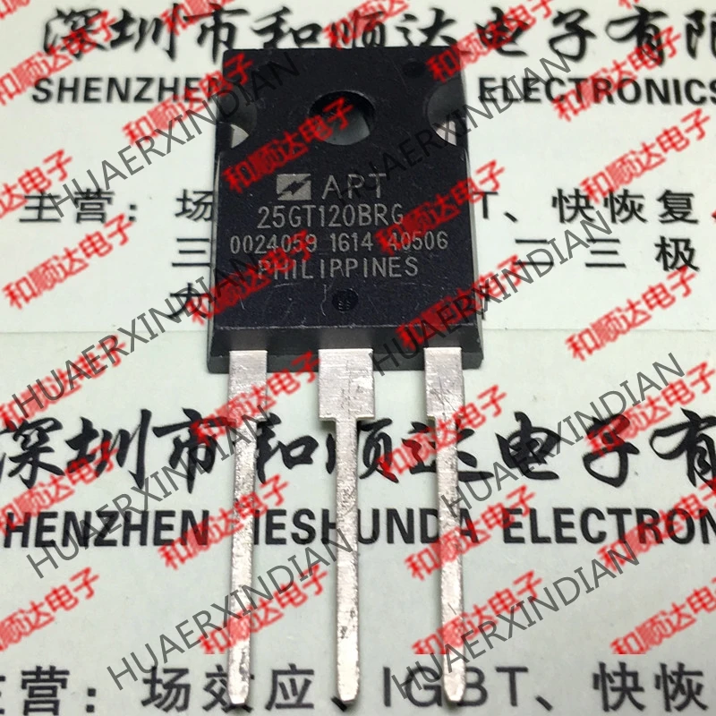 20 шт./лот новый оригинальный APT25GT120BRG 247 1200V 54A|Компоненты предохранителей| |