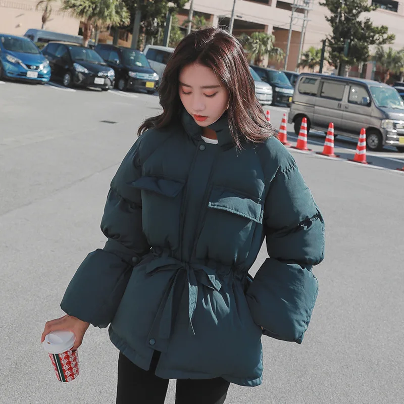 

Photo Shoot 2019 Winter New Short Slimming Short-height down Jacket Cotton-padded Clothes Women's Korean-style Students down Coa
