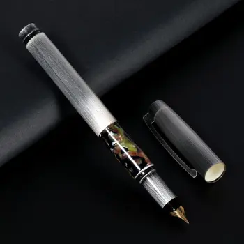 

New Luxury Splice Fountain Pen Delicate Medium Nib 0.7mm Signature Pens Business Office School Supplies Writing Tool qyh