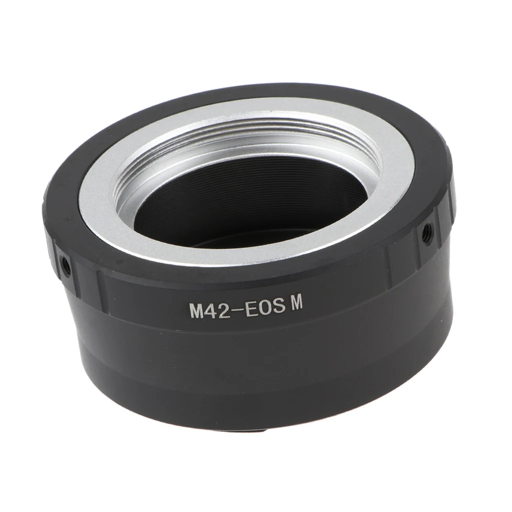 M42 Винт Крепление объектива адаптер кольцо для Canon EOS-M EF-M M1 M2 M3 M10 камеры-черный
