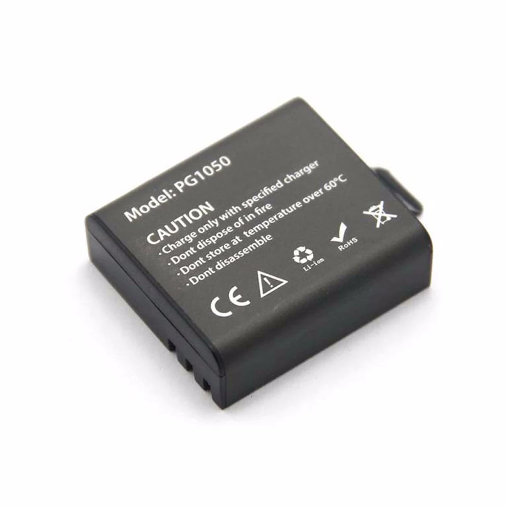 Высококачественная портативная Спортивная Зарядка для камеры EKEN1050mAh батарея Двойная зарядка usb аксессуары