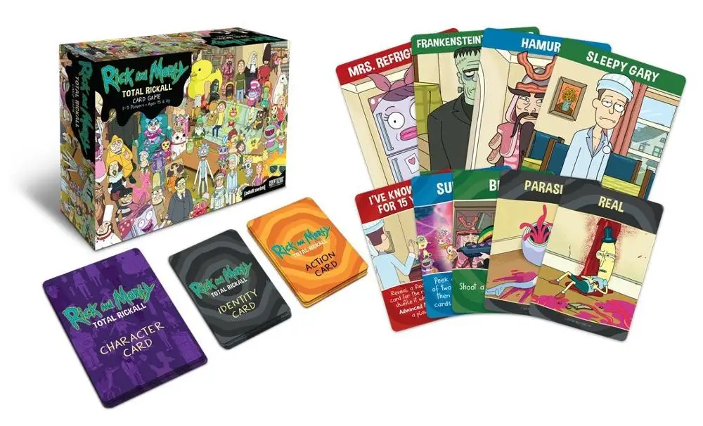 Rick and Morty Игра Полная риколл карточная игра коллекция карт Rick Y Morty Yuego игра семейная кооперативная Вечерние