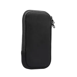 Neoprene Universal Smartphone Pouch and Protective Carrying Case for (S) 4.7-5.4 Inch (Black)