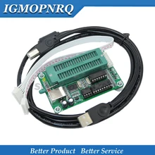 1 conjunto pic controlador, programador automático usb k150 + cabo icsp