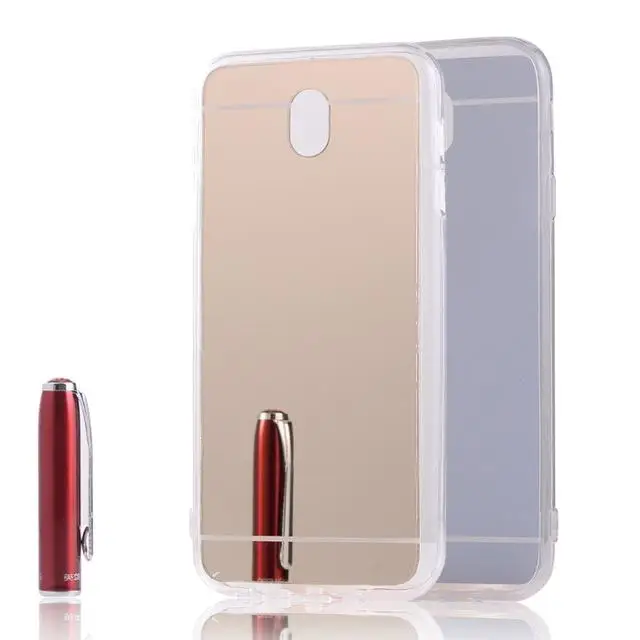 Mirror Soft TPU Gold Чехол для samsung J5 чехол милый 3D мультяшный Минни Кот Ститч силиконовый чехол для samsung Galaxy J3, J5, J7 года Pro EU чехол - Цвет: Mirror Soft TPU Gold