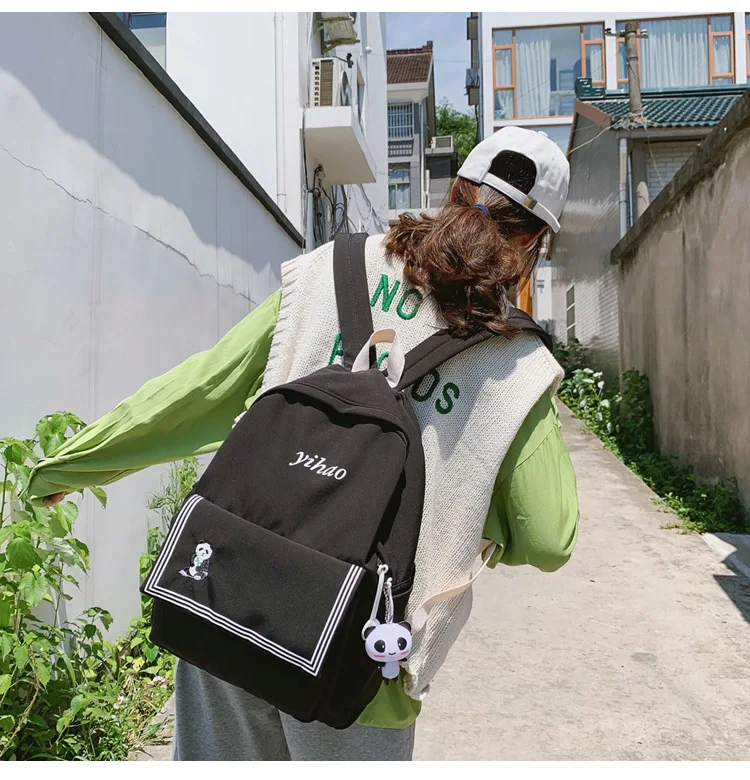 Harajuku, школьная сумка, женская, корейский стиль, Университетский Стиль, для девушек, серия MORI, простые универсальные, для старшеклассников, студенток, B