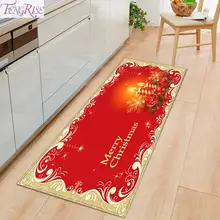 Flanel halı yılbaşı dekoru ev halı banyo paspas Merry Christmas Deco 2019 Navidad noel partisi dekoru mutlu yeni yıl(China)