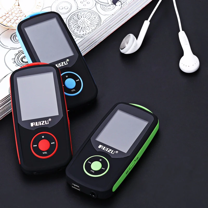 Ruidu X06 Bluetooth MP3 1,8-дюймовый TFT ЖК-экран Спортивный музыкальный плеер fm-радио без потерь высококачественный рекордер Walkman