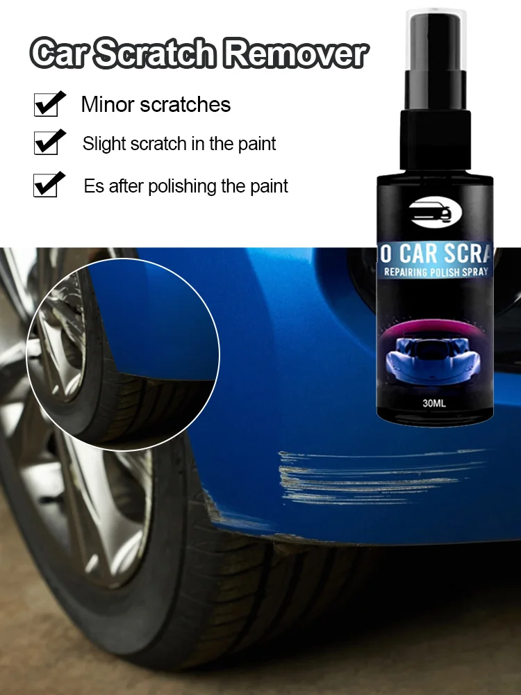 DIY Car Scratch Removal Spray Paint Care Polishing Restoration Scratches Remover Repairing Tool Old Car Deoxidation Agent