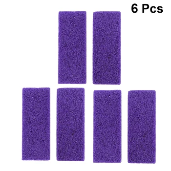 

6 Pcs Pumice Stones Remover Scrubber Hard Skin Remover Cleaner Foot Care Exfoliator Pedicure Tool Foot Pumice Stone Block Callus